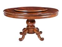 熙雅图T-06B圆餐台带转盘