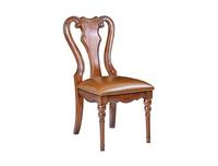 熙雅图S-01无扶手餐椅